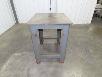 3/4" Steel Top Machine Base Welding Table Work Bench 32x26x35"