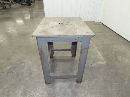 3/4" Steel Top Machine Base Welding Table Work Bench 32x26x35"