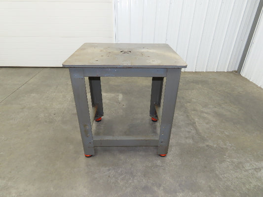 3/4" Steel Top Machine Base Welding Table Work Bench 32x26x35"