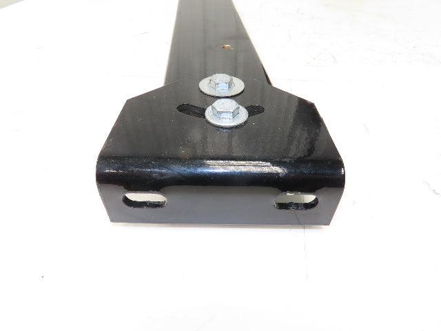 Single Conveyor Leg Stationary Floor Support 35"-40-1/2"Adj H Black  Lot of 2