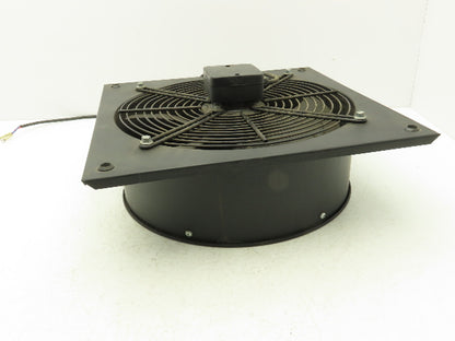 WEIGUANG YWF4E-350 Axial AC Cooling Fan 110W 220V 1PH 3270 m³/h 420mm Sq Flange