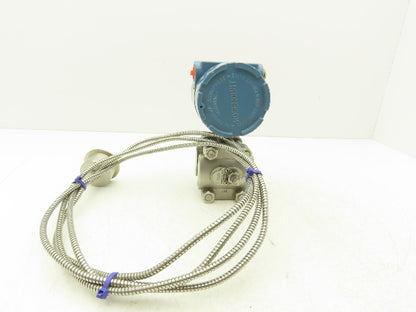 Rosemount 1151GP4S22S1 Smart Pressure Transmitter 1151 Flange Mt Sensor 9' Line