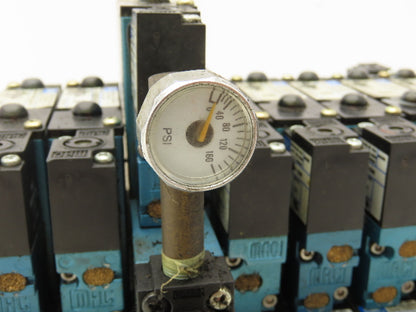 MAC MAConnect 10-Station Solenoid Valve Serial Manifold DeviceNet 24VDC 92B