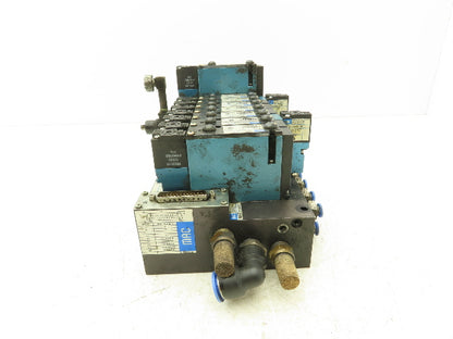 MAC MAConnect 10-Station Solenoid Valve Serial Manifold DeviceNet 24VDC 92B