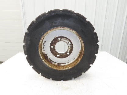 PowerBoss Minuteman SW/62U Front Tire Solid Rubber 500 X 8 With 5 Lug Rim