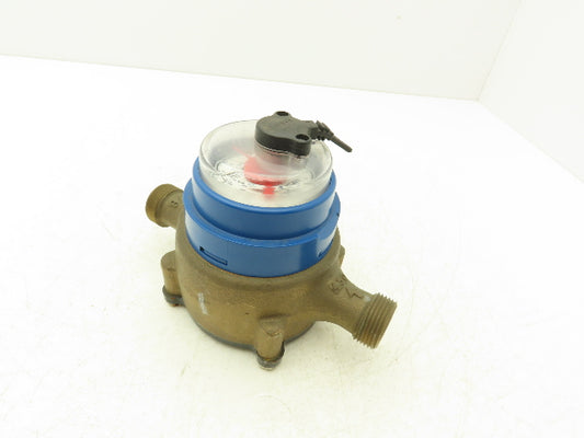 Hersey 430 Water Meter 5/8" Inlet & Outlet Bronze Body Gallons