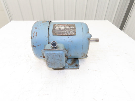 Dayton 2N819-H Electric AC Motor 1Hp 1740rmp 208-220/440 3Ph 182 Frame