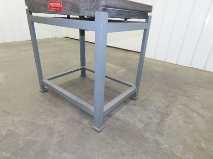 Precision Granite Surface Inspection Plate 36x24x4" Grade A Toolroom Step Black