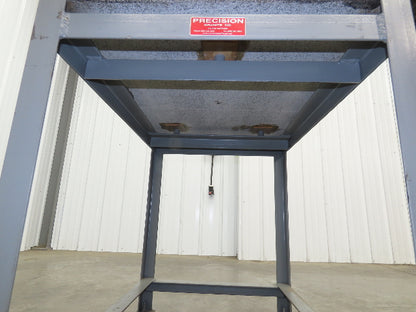 Precision Granite Surface Inspection Plate 36x24x4" Grade A Toolroom Step Black