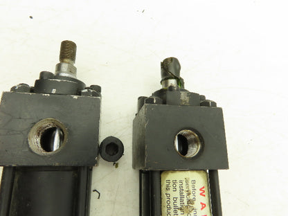 Ortman 1.500x6.000 Pneumatic Air Cylinder 1-1/2"Bore 6" Stroke  Lot of 2