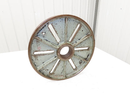 Slotted Lathe Drive Face Plate Cast Iron 	2-3/4-5 Direct Screw 16" OD 6 Slot