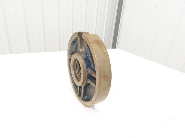 Slotted Lathe Dog Drive Face Plate Cast Iron 	2-3/4-5 Direct Screw 9"OD