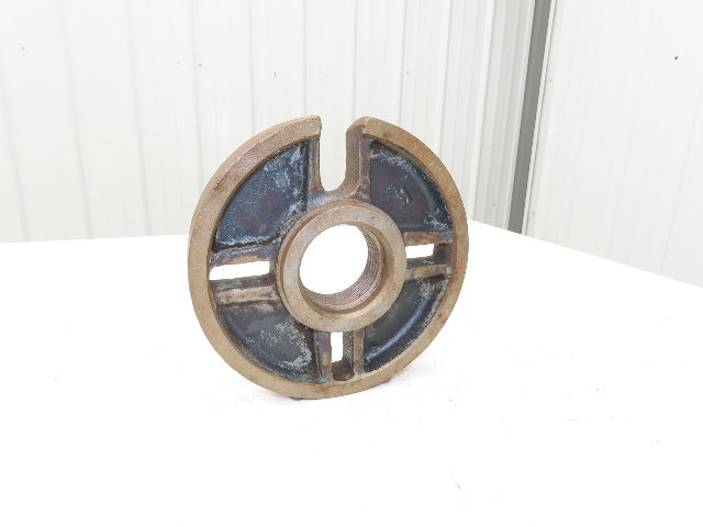 Slotted Lathe Dog Drive Face Plate Cast Iron 	2-3/4-5 Direct Screw 9"OD
