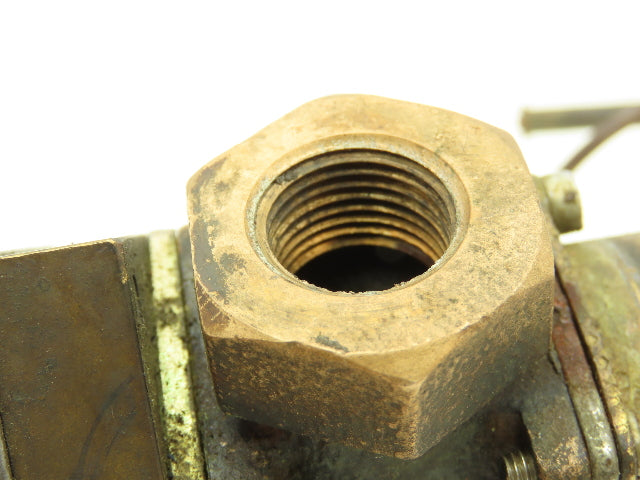 Metrex 840P37SE Bronze Water Regulating Valve 3/8"NPT 2-Way 2.3Cv R410A