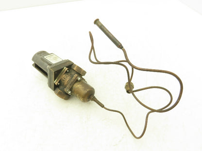 Metrex 840P37SE Bronze Water Regulating Valve 3/8"NPT 2-Way 2.3Cv R410A