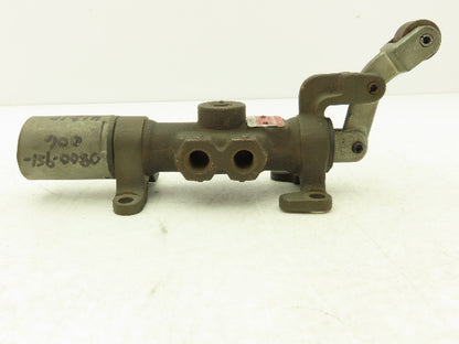 Schrader Bellows M09524603 Pneumatic Manual Air Valve Roller Lever Spring Return