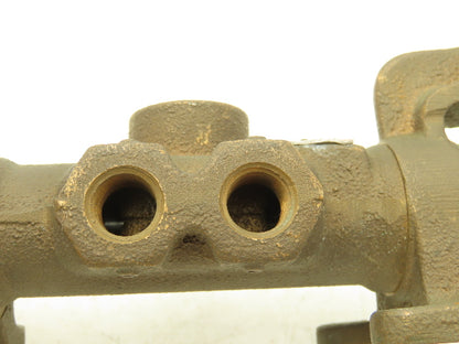 Schrader Bellows M09524603 Pneumatic Manual Air Valve Roller Lever Spring Return