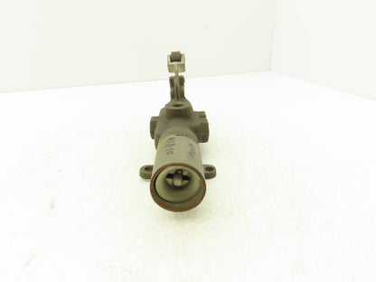 Schrader Bellows M09524603 Pneumatic Manual Air Valve Roller Lever Spring Return