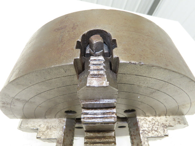 TR Almond MFG Model-40 4-Jaw Adjustable Independent Metal Lathe Chuck 10" OD