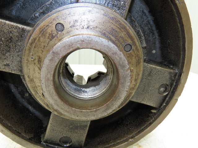 TR Almond MFG Model-40 4-Jaw Adjustable Independent Metal Lathe Chuck 10" OD