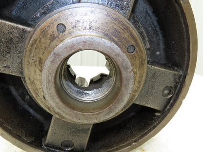 TR Almond MFG Model-40 4-Jaw Adjustable Independent Metal Lathe Chuck 10" OD