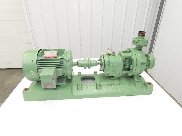 Goulds 3196 Stainless Centrifugal Pump 1"x 1-1/2" Flanged 4.5" Impeller 5Hp
