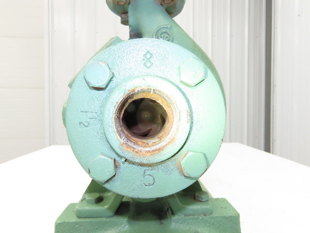 Goulds 3196 Stainless Centrifugal Pump 1"x 1-1/2" Flanged 4.5" Impeller 5Hp