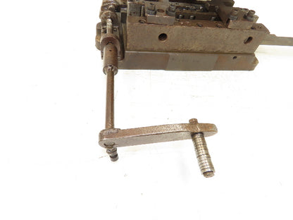 Punch Press 2 Back Post Die Shoe Set 11x9" Rectangle 2" Stroke