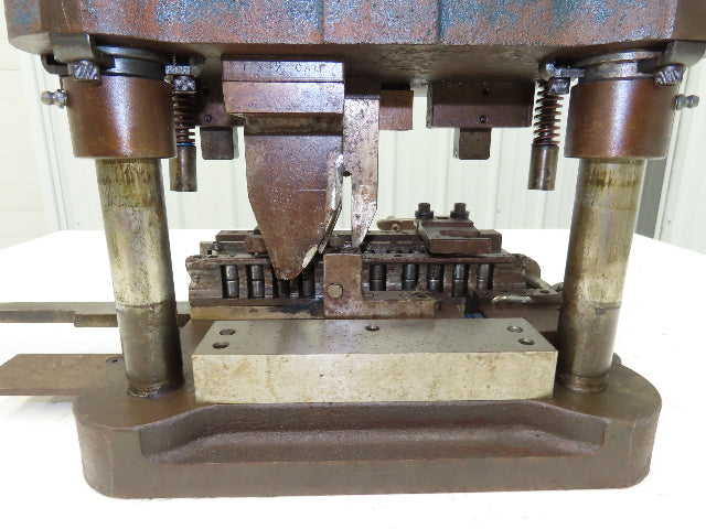 Punch Press 2 Back Post Die Shoe Set 11x9" Rectangle 2" Stroke