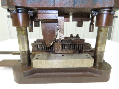 Punch Press 2 Back Post Die Shoe Set 11x9" Rectangle 2" Stroke