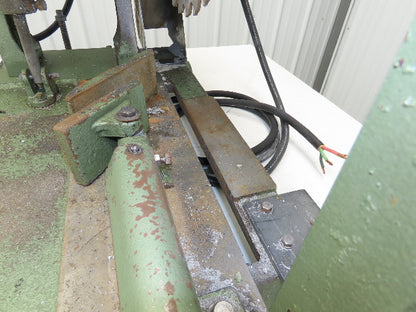 Cut Off Abrasive Metal Saw 18" Blade 2485RPM Cast Iron Base 7.5Hp 230/480V Chop