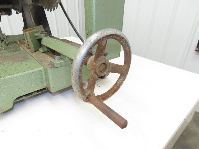 Cut Off Abrasive Metal Saw 18" Blade 2485RPM Cast Iron Base 7.5Hp 230/480V Chop