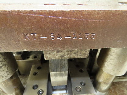 KT-84-1133 Punch Press 4 Post Die Holder Shoe Set 15x19.5" Rectangle 3" Stroke