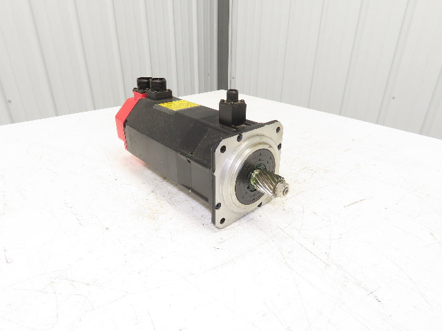 Fanuc A06B-0128-B175-R AC Servo Motor 114V 3PH 3000 RPM -Encoder A860-0360-V501