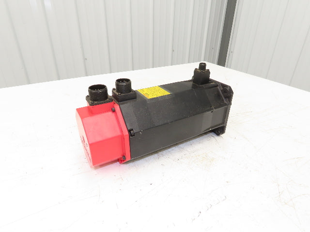 Fanuc A06B-0128-B175-R AC Servo Motor 114V 3PH 3000 RPM -Encoder A860-0360-V501