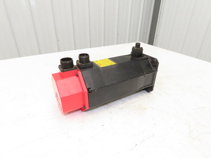 Fanuc A06B-0128-B175-R AC Servo Motor 114V 3PH 3000 RPM -Encoder A860-0360-V501