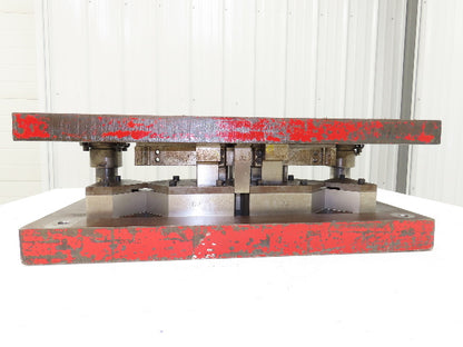 Punch Press 2 Back Post Die Holder Shoe Set 10-3/4x24" Rectangle 1" Stroke