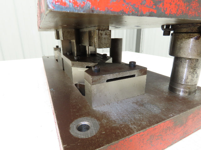 Punch Press 2 Back Post Die Holder Shoe Set 10-3/4x24" Rectangle 1" Stroke