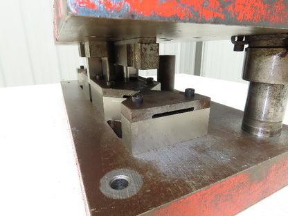 Punch Press 2 Back Post Die Holder Shoe Set 10-3/4x24" Rectangle 1" Stroke
