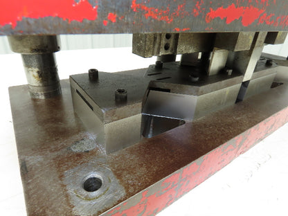 Punch Press 2 Back Post Die Holder Shoe Set 10-3/4x24" Rectangle 1" Stroke