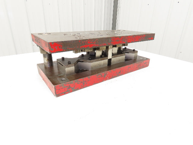 Punch Press 2 Back Post Die Holder Shoe Set 10-3/4x24" Rectangle 1" Stroke