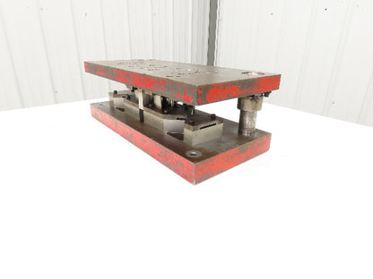 Punch Press 2 Back Post Die Holder Shoe Set 10-3/4x24" Rectangle 1" Stroke