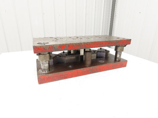 Punch Press 2 Back Post Die Holder Shoe Set 10-3/4x24" Rectangle 1" Stroke