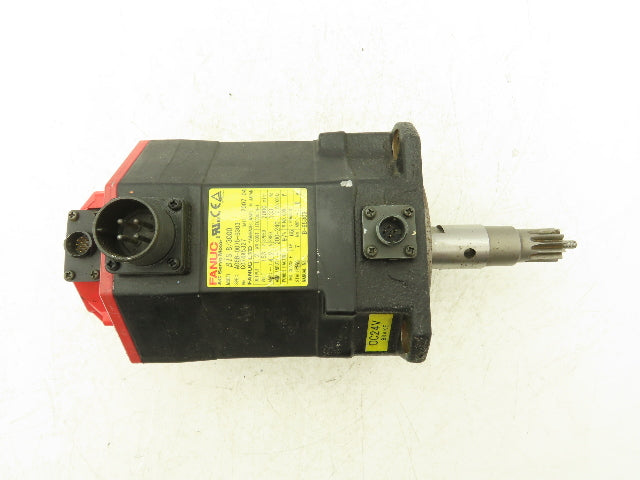 Fanuc A06B-0075-B303 AC Servo Motor 1.2kw 153V 2000rpm Encoder A860-2020-T301