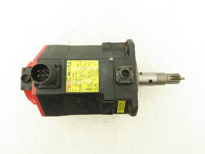 Fanuc A06B-0075-B303 AC Servo Motor 1.2kw 153V 2000rpm Encoder A860-2020-T301