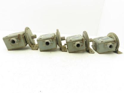 Square D 9012 AMW1  Pressure Switch 0.25-2.5# 120V-600VAC Lot Of 4