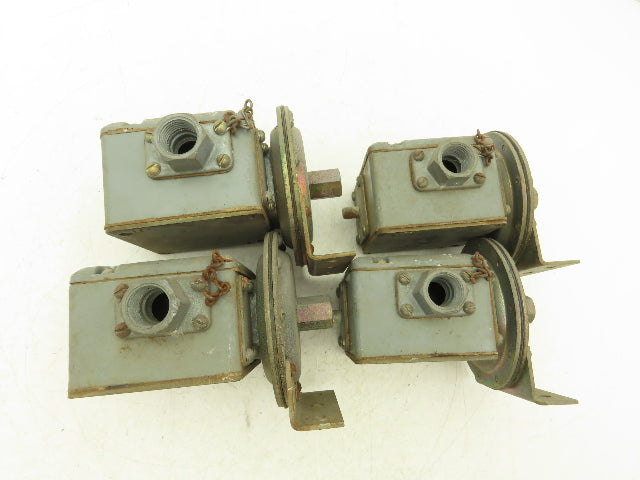 Square D 9012 AMW1  Pressure Switch 0.25-2.5# 120V-600VAC Lot Of 4