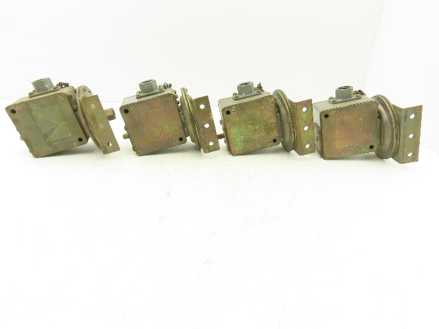 Square D 9012 AMW1  Pressure Switch 0.25-2.5# 120V-600VAC Lot Of 4