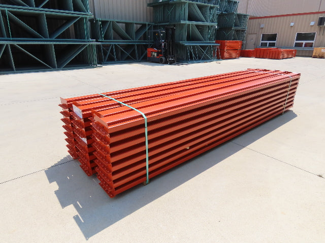 Interlake 156"x 6" Teardrop Pallet Racking Rack Step Beam Crossmember 5420Lb 59E