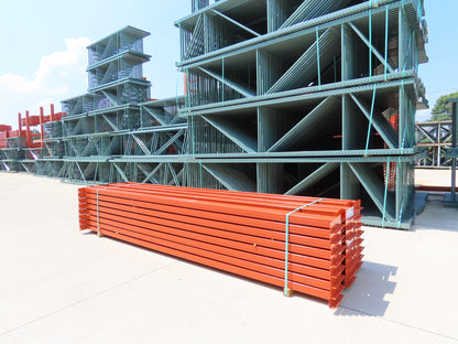 Interlake 156"x 6" Teardrop Pallet Racking Rack Step Beam Crossmember 5420Lb 59E